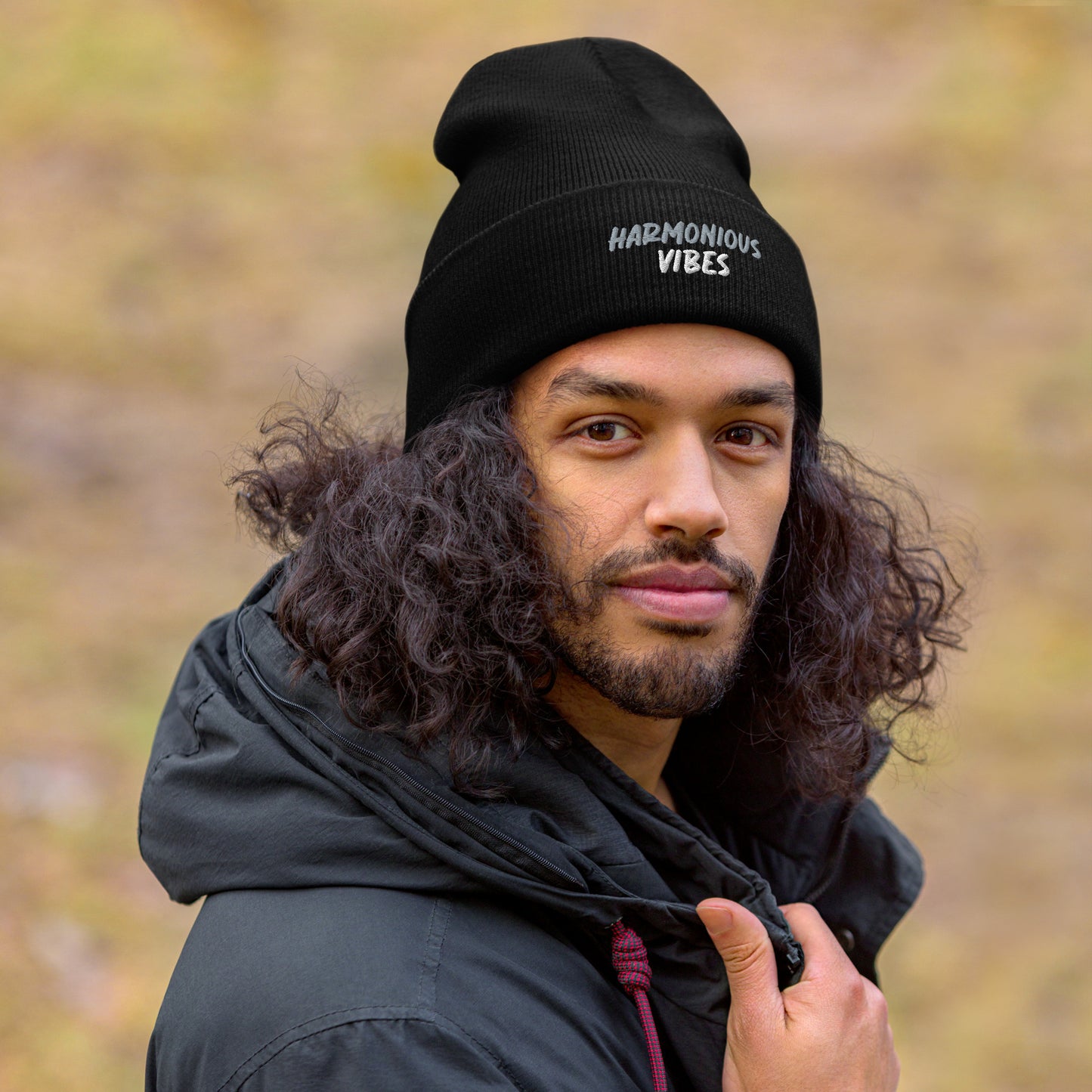 "HARMONIOUS VIBES" Beanie