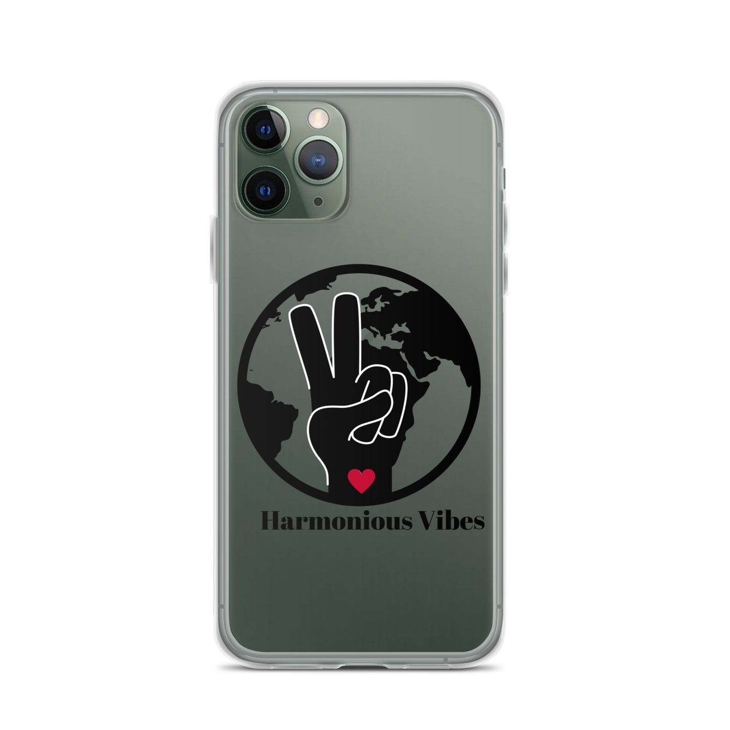 HARMONIOUS VIBES Clear Case for iPhone®