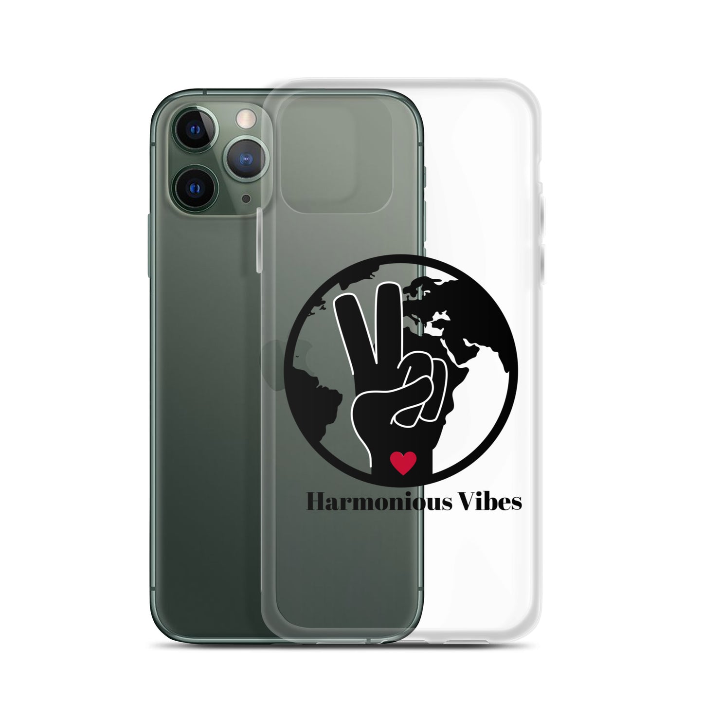 HARMONIOUS VIBES Clear Case for iPhone®