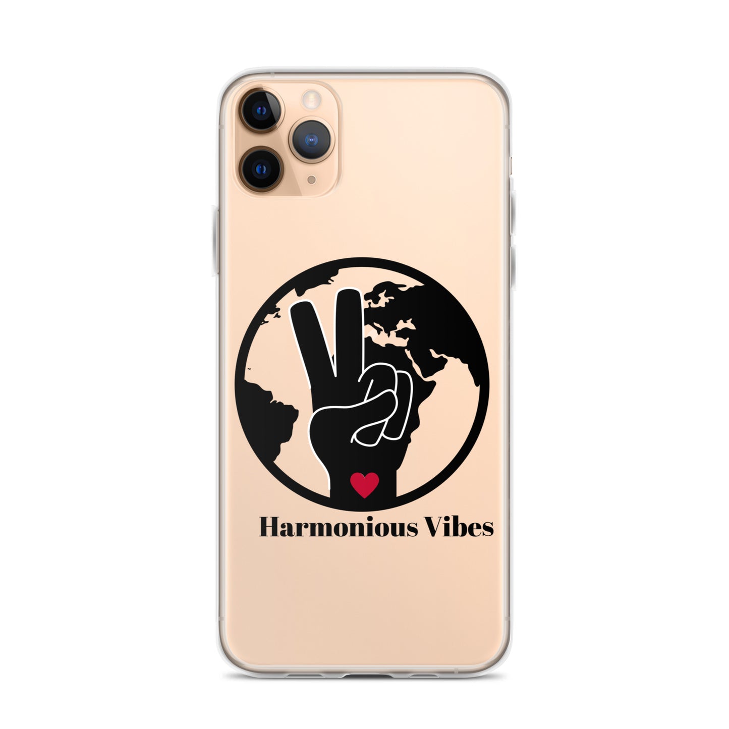HARMONIOUS VIBES Clear Case for iPhone®
