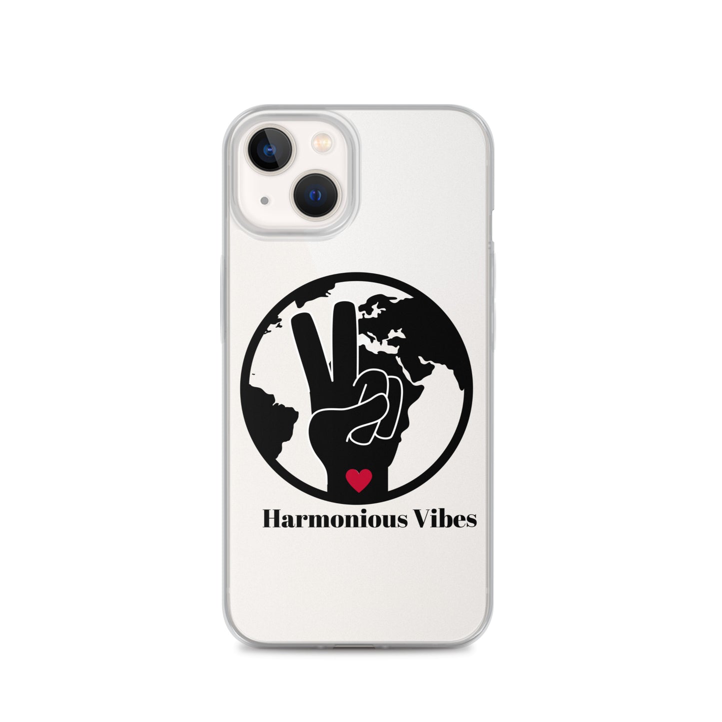 HARMONIOUS VIBES Clear Case for iPhone®