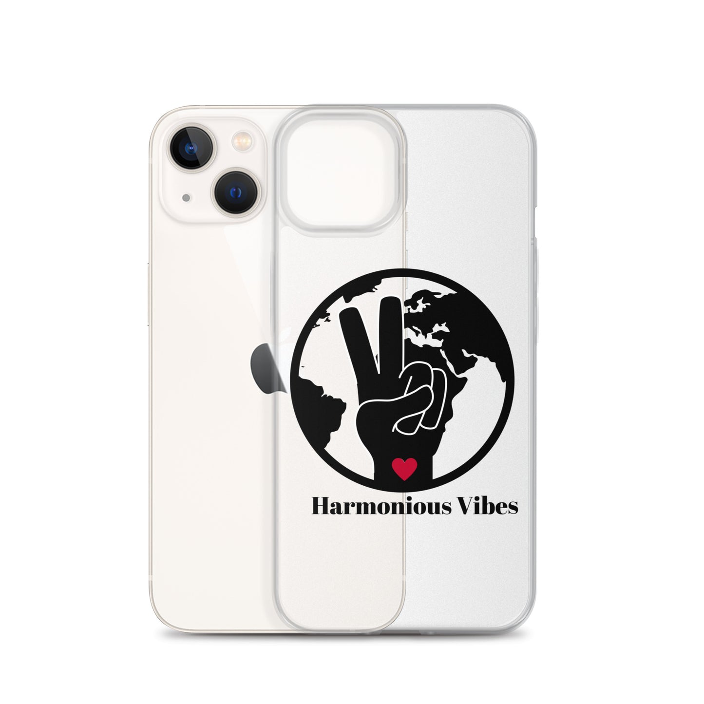 HARMONIOUS VIBES Clear Case for iPhone®