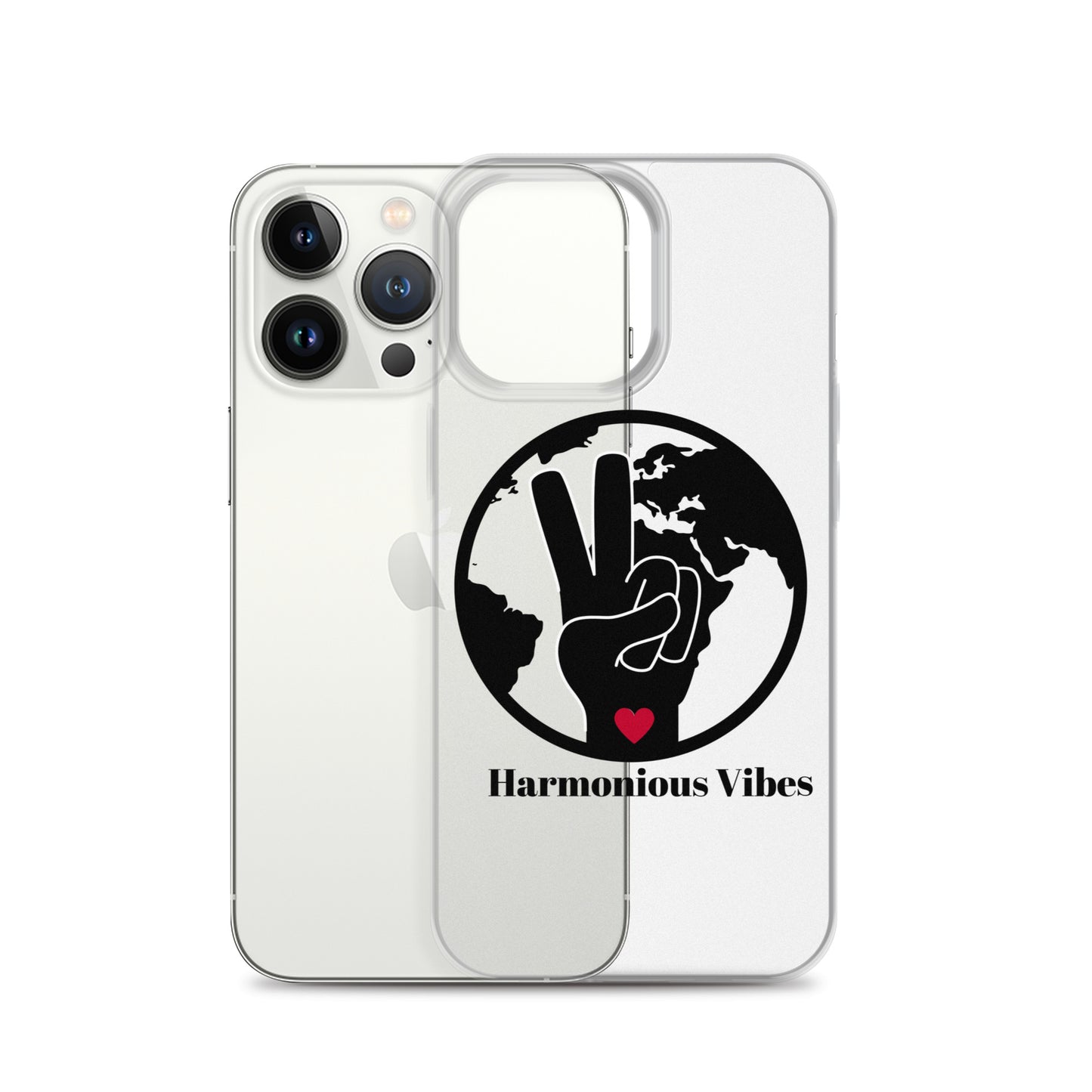 HARMONIOUS VIBES Clear Case for iPhone®