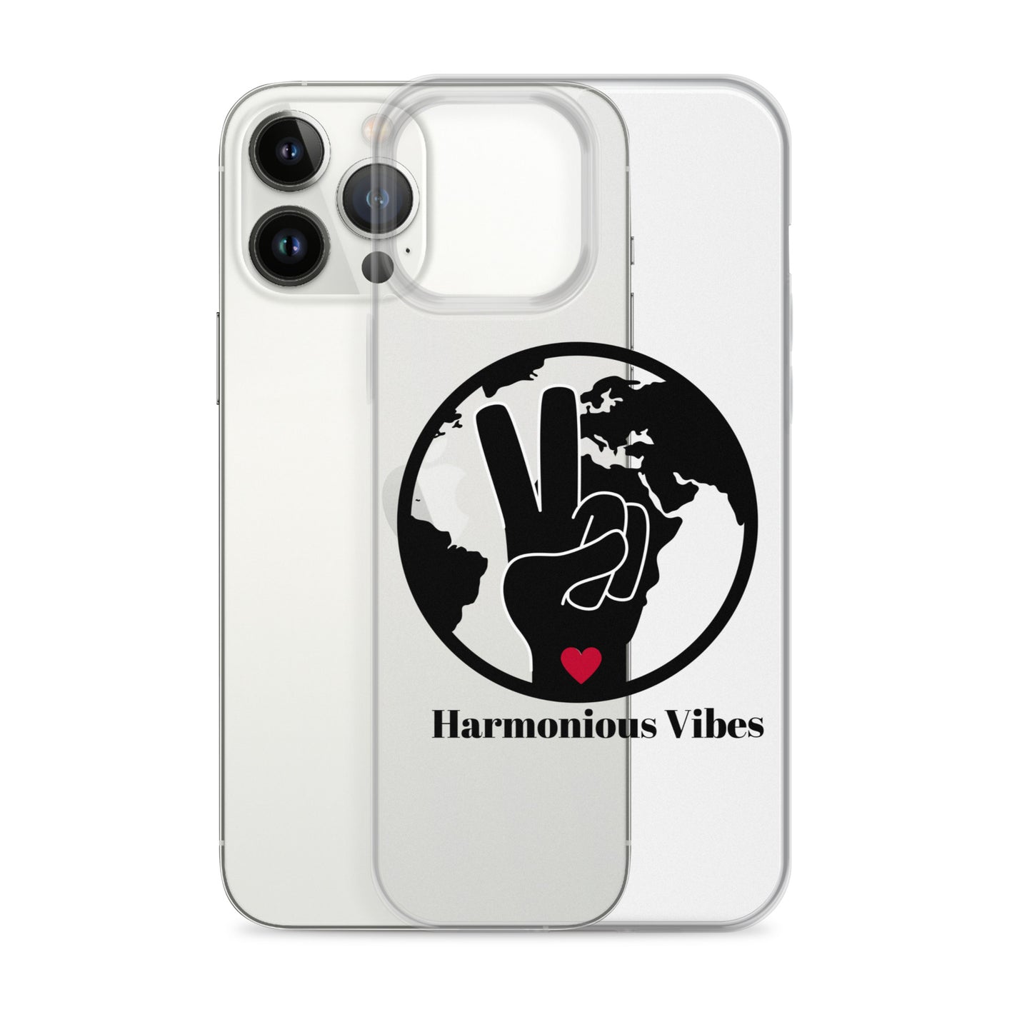 HARMONIOUS VIBES Clear Case for iPhone®