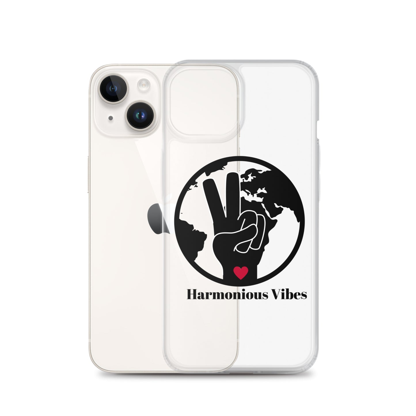 HARMONIOUS VIBES Clear Case for iPhone®