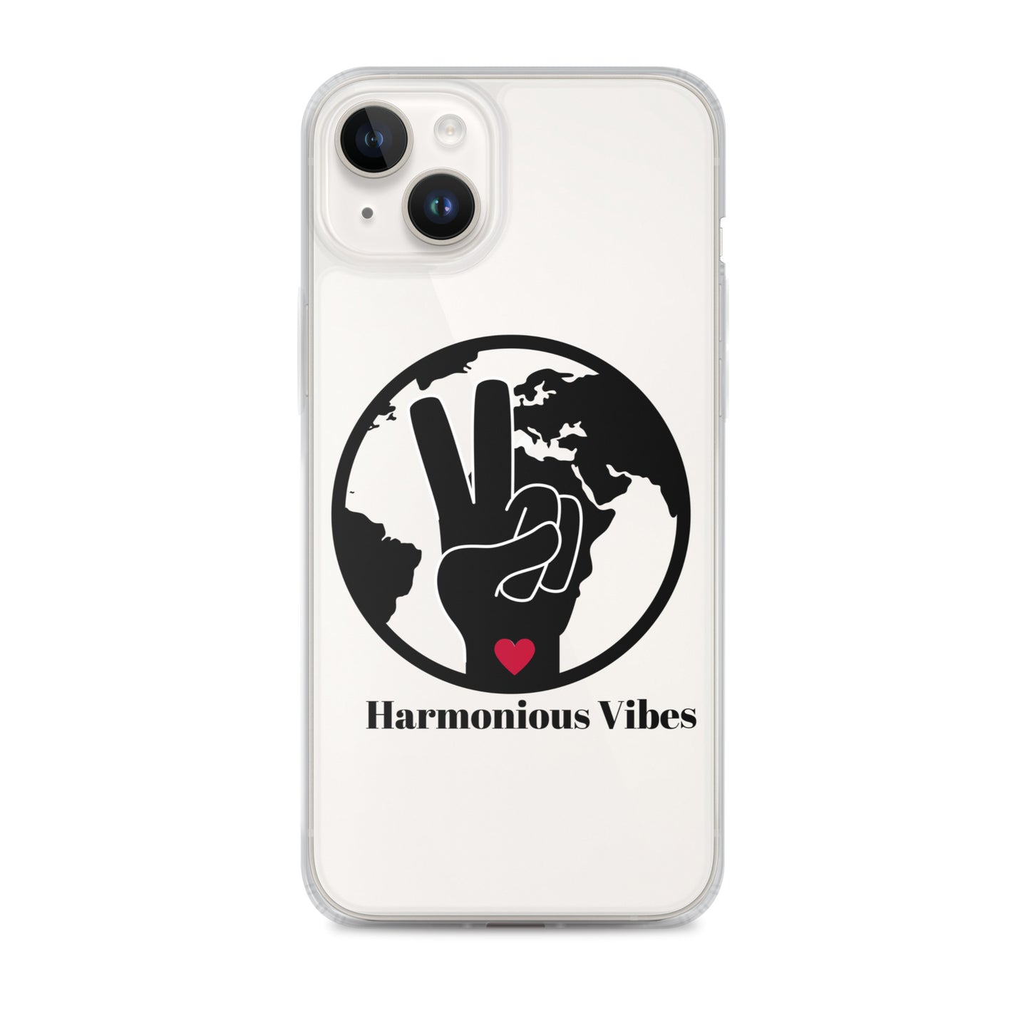 HARMONIOUS VIBES Clear Case for iPhone®