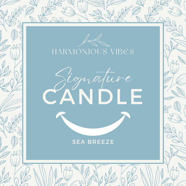 Harmonious Vibes Signature Candle