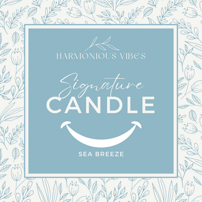Harmonious Vibes Signature Candle
