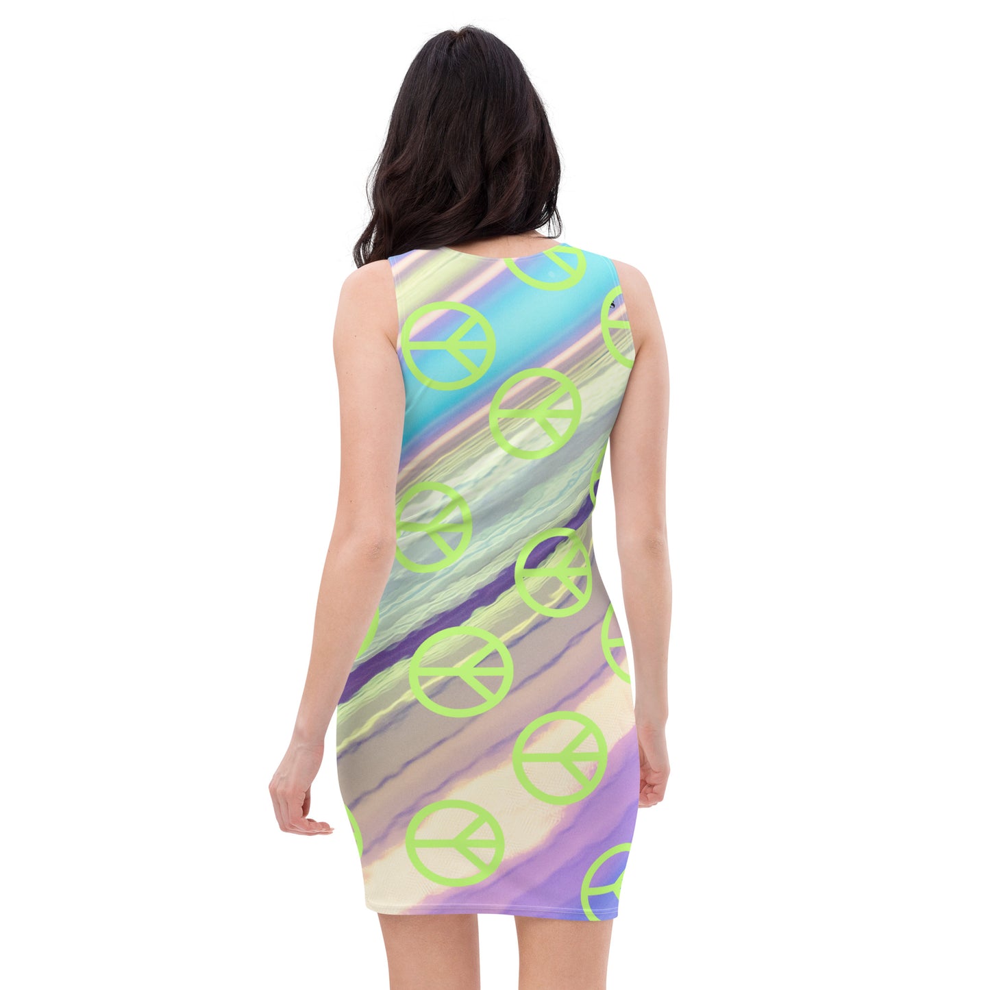 PEACE VIBES Bodycon dress