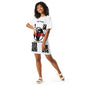 LOVE MORE ZEBRA T-shirt dress