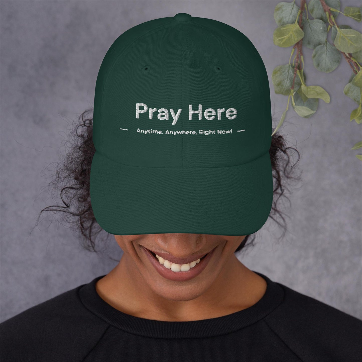 "PRAY HERE MERCH" Cap