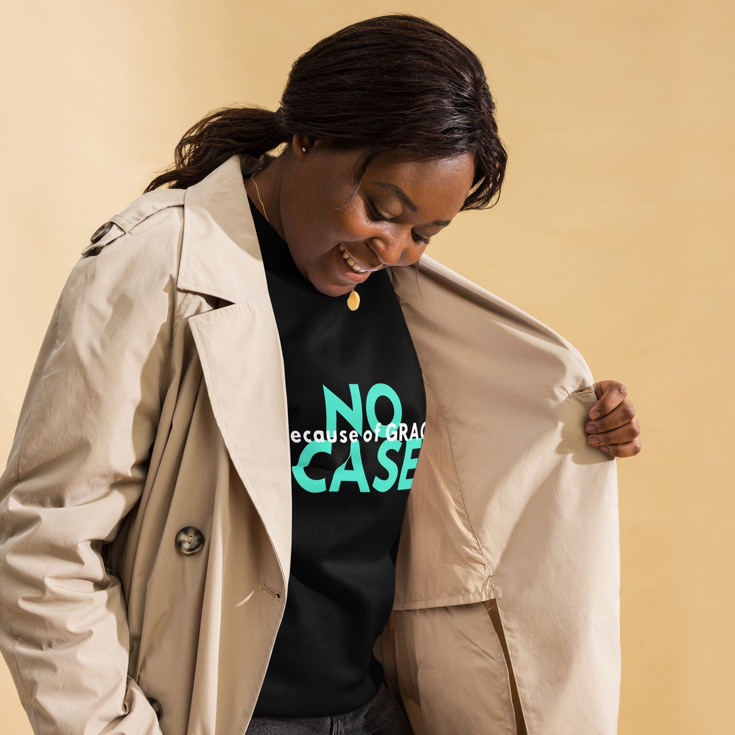Unisex "NO CASE BECAUSE OF GRACE" Sweatshirt