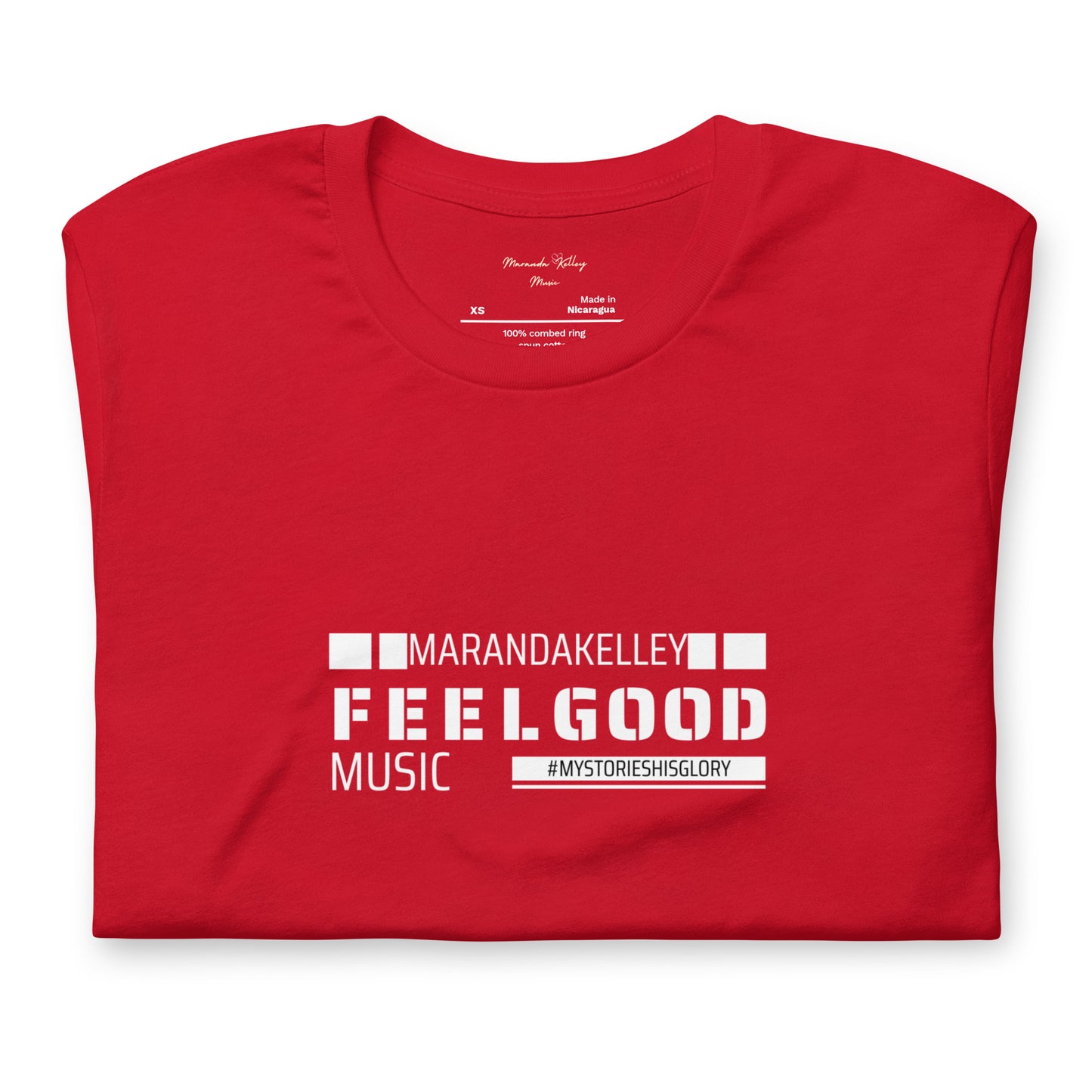 Unisex t-shirt " Feel Good Music" Maranda Kelley