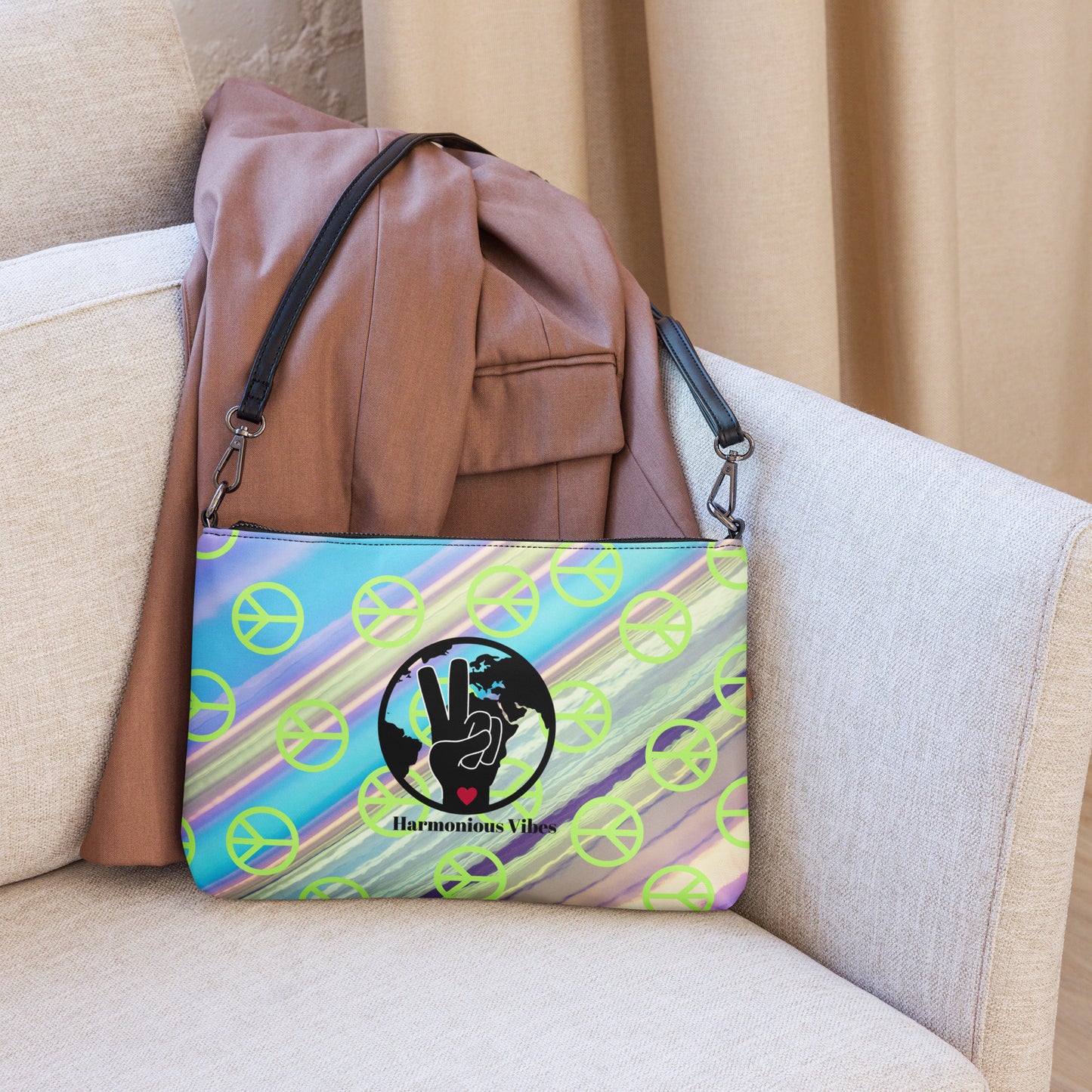"So Much Peace" Crossbody bag