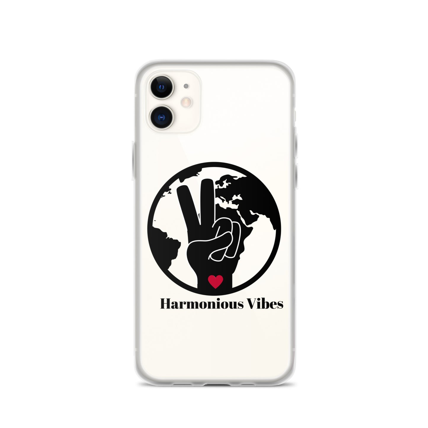 HARMONIOUS VIBES Clear Case for iPhone®