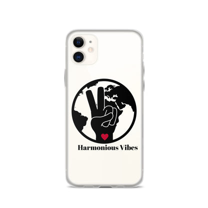 HARMONIOUS VIBES Clear Case for iPhone®