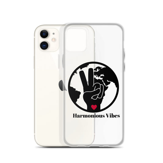 HARMONIOUS VIBES Clear Case for iPhone®
