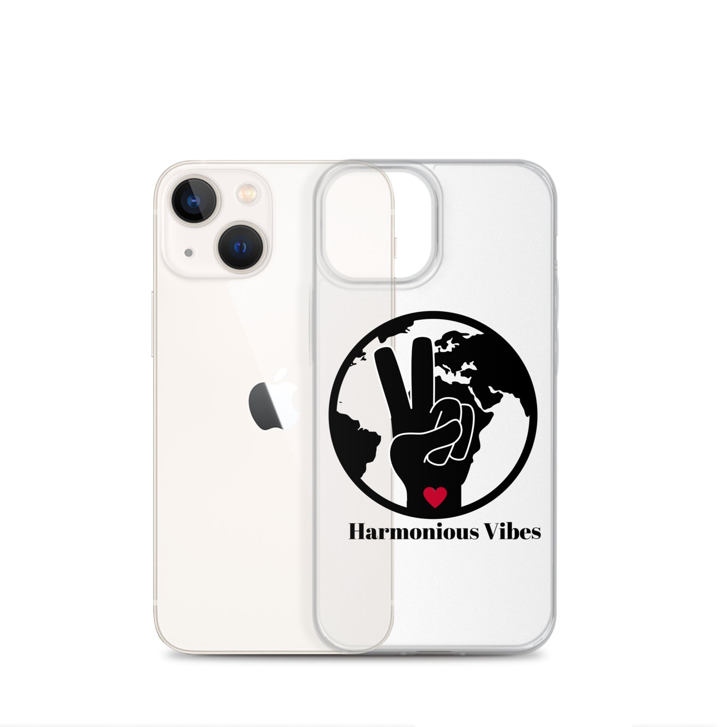 HARMONIOUS VIBES Clear Case for iPhone®