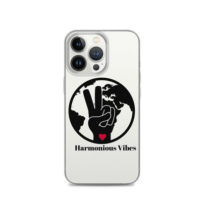 HARMONIOUS VIBES Clear Case for iPhone®