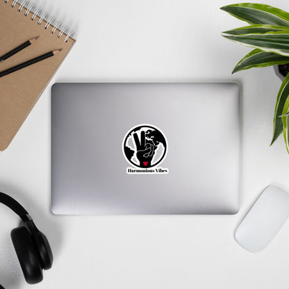 Harmonious Vibes LOGO Stickers
