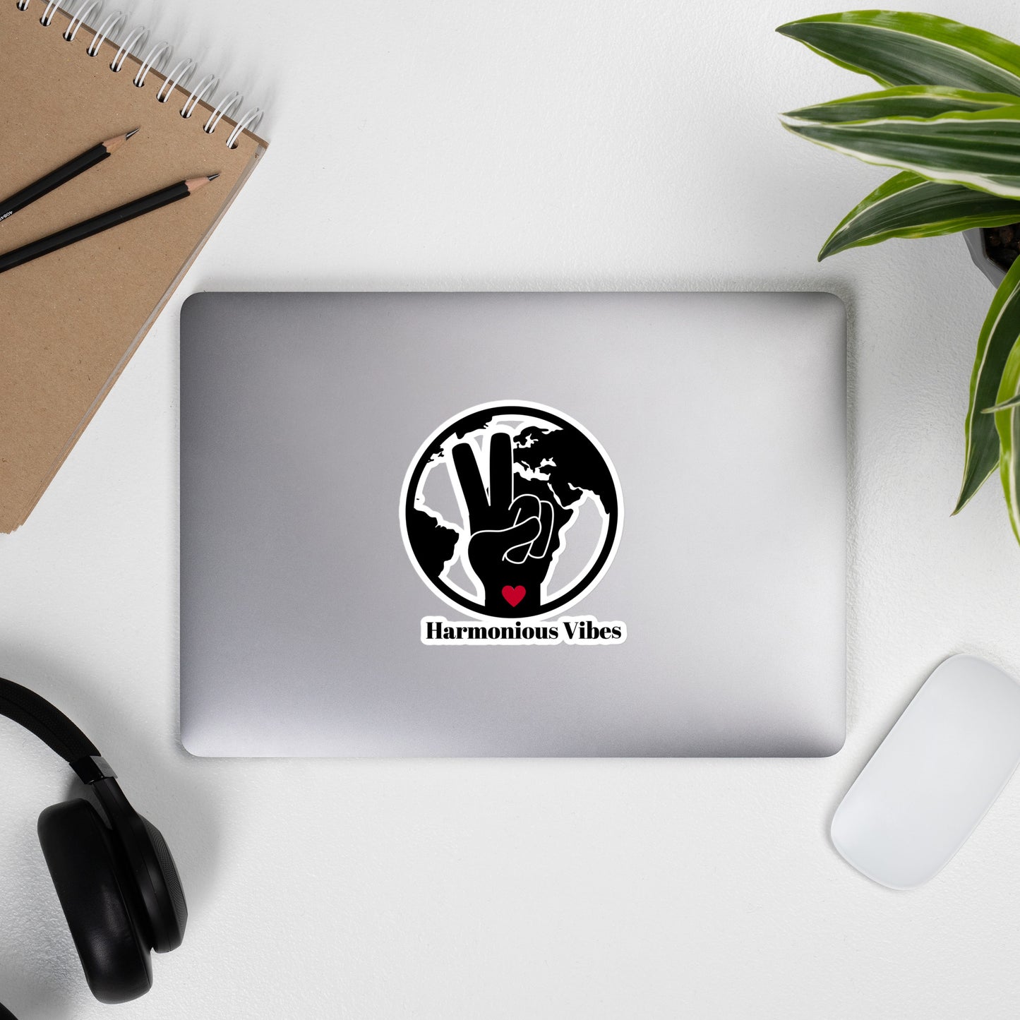 Harmonious Vibes LOGO Stickers