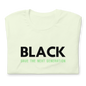 Unisex “BLACK save the next generation “