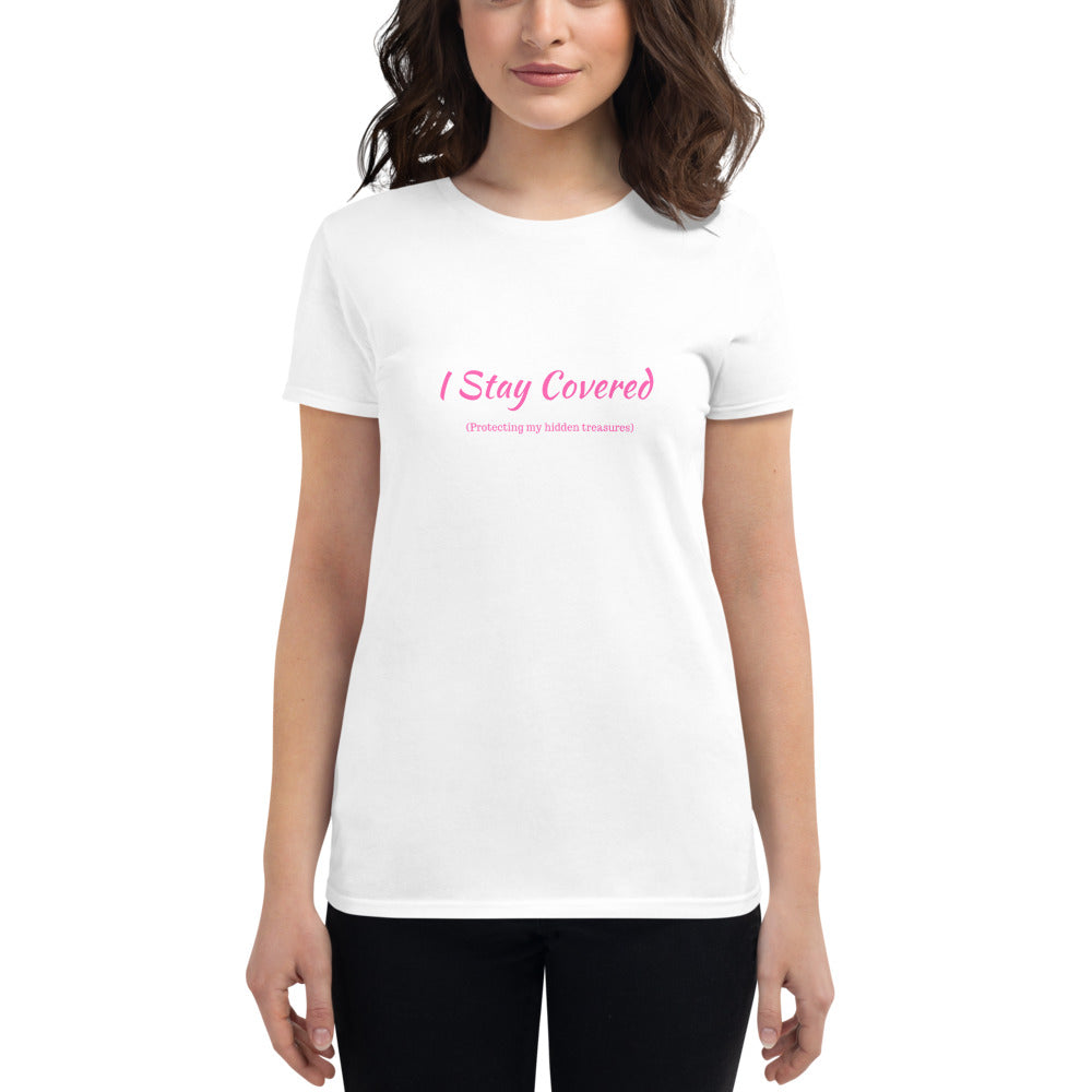 I STAY COVERED (Women's short sleeve t-shirt)